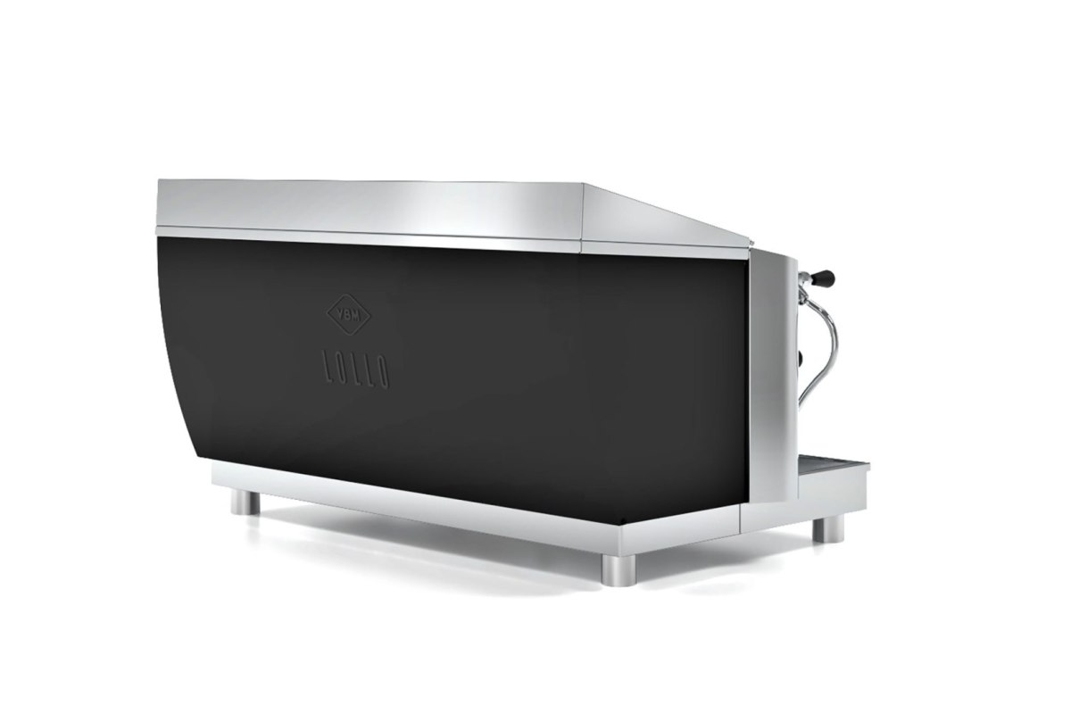 Ekspres kolbowy LOLLO 3GR STEEL - widok z góry